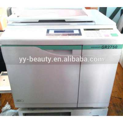 RISOs GR3750 GR2750/2710/2000/1710 Digital Duplicator machine,RISOGRAPHs used cheap copyprinter machine